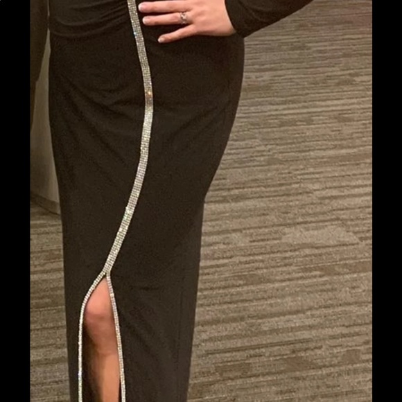 Formal Rhinestone Gown - Picture 3 of 5